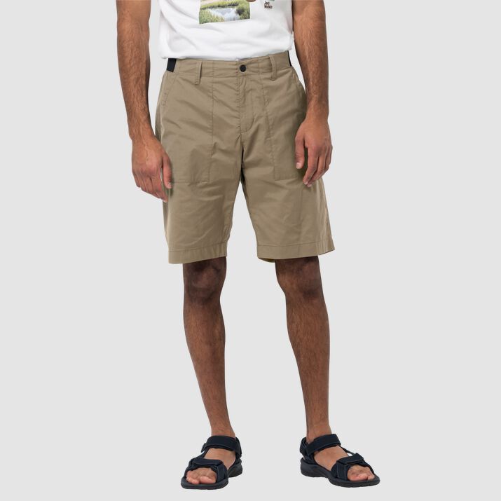 Jack Wolfskin Mens Tanami Shorts Khaki 813067QKZ